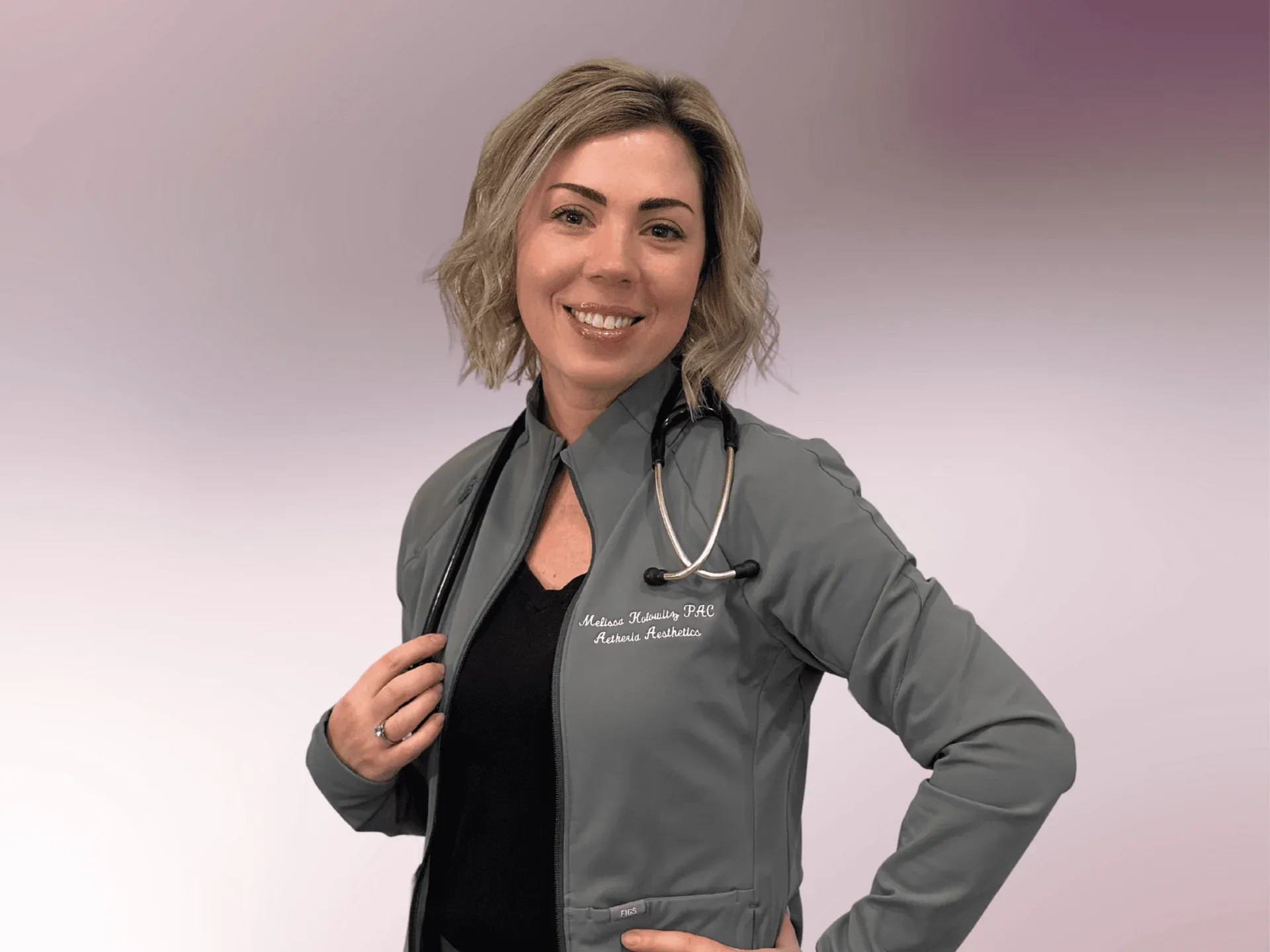 Melissa Kolowitz, PA-C, owner and provider at Aetheria Aesthetics & Wellness.
